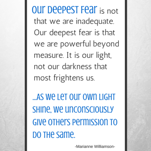 Our Deepest Fear